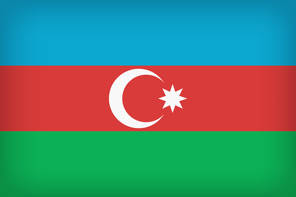 This png image - Azerbaijan Large Flag , is available for free download