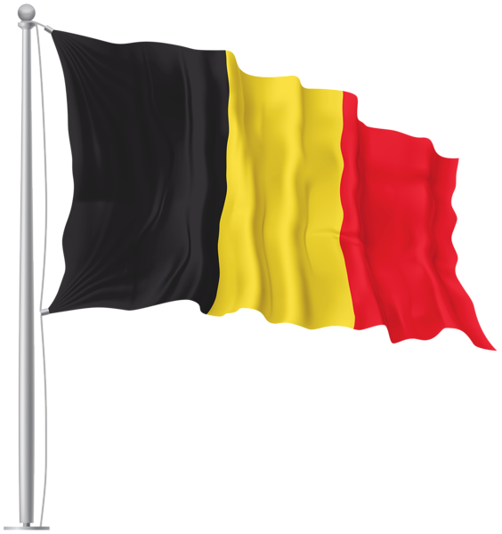 This png image - Belgium Waving Flag PNG Image, is available for free download