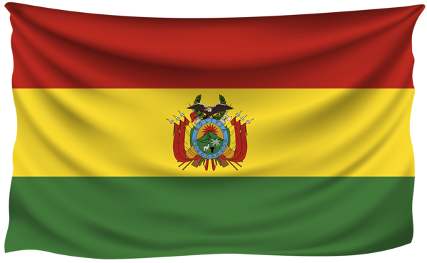 This png image - Bolivia Wrinkled Flag, is available for free download