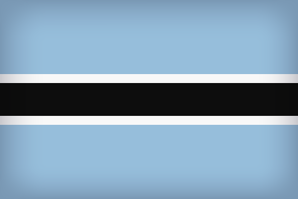 This png image - Botswana Large Flag, is available for free download