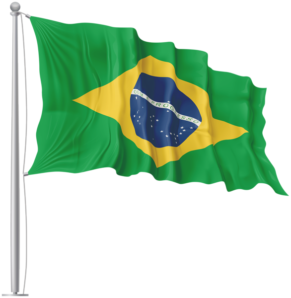 This png image - Brazil Waving Flag PNG Image, is available for free download