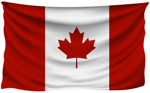 This png image - Canada Wrinkled Flag, is available for free download