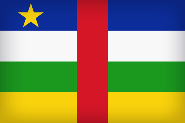 This png image - Central African Republic Large Flag, is available for free download