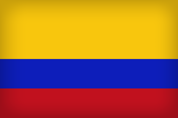 This png image - Colombia Large Flag, is available for free download