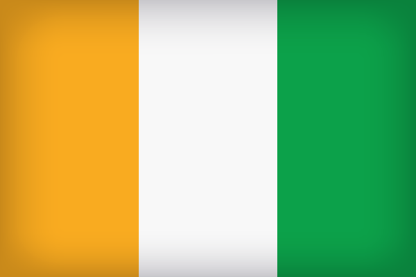 This png image - Cote d'Ivoire Large Flag, is available for free download