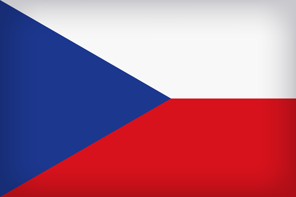 This png image - Czech Republic Large Flag, is available for free download