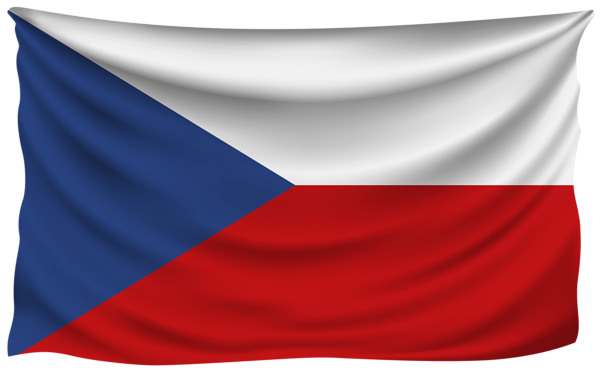This png image - Czech Republic Wrinkled Flag, is available for free download