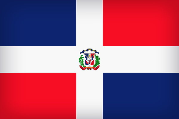 This png image - Dominican Republic Large Flag, is available for free download