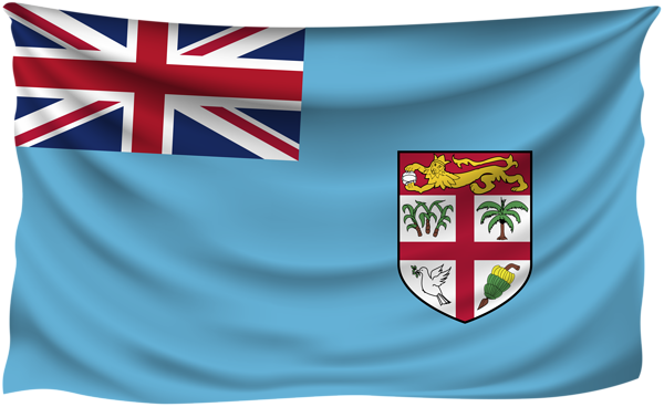 This png image - Fiji Wrinkled Flag, is available for free download