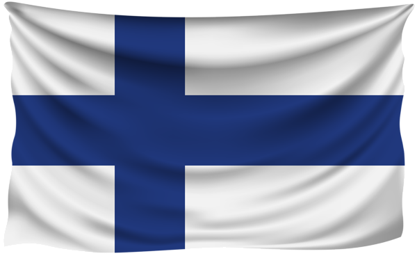 This png image - Finland Wrinkled Flag, is available for free download