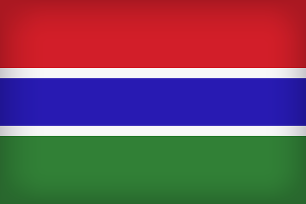 This png image - Gambia Large Flag, is available for free download
