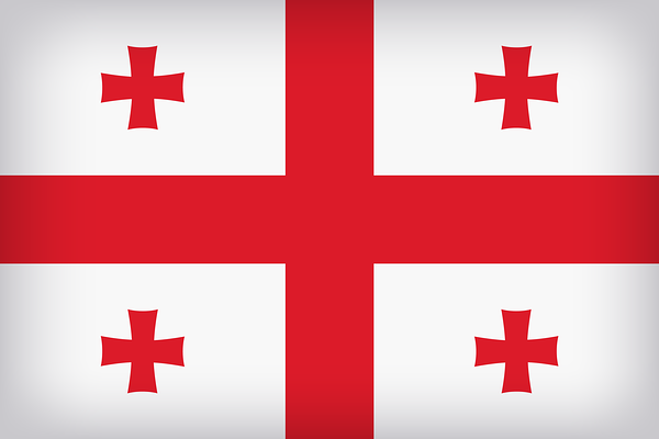 This png image - Georgia Large Flag, is available for free download
