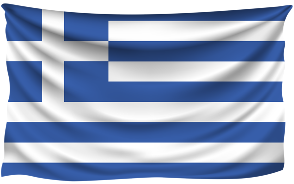 This png image - Greece Wrinkled Flag, is available for free download