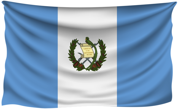 This png image - Guatemala Wrinkled Flag, is available for free download