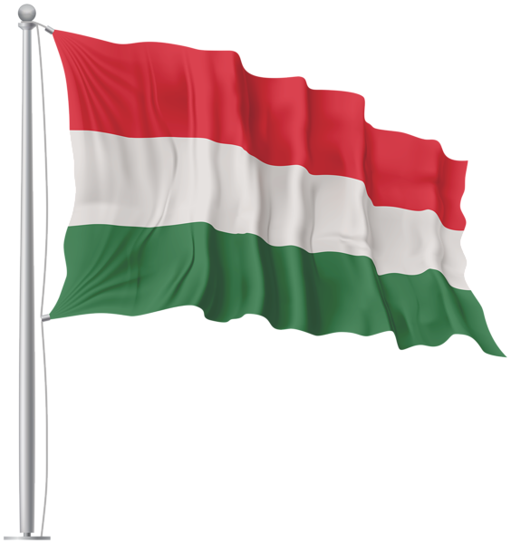 This png image - Hungary Waving Flag PNG Image, is available for free download