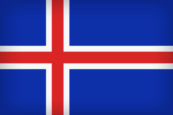 This png image - Iceland Large Flag, is available for free download