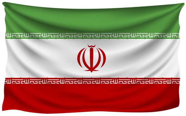This png image - Iran Wrinkled Flag, is available for free download