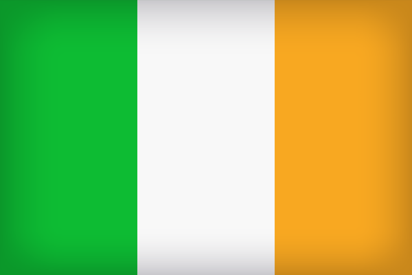 This png image - Ireland Large Flag, is available for free download