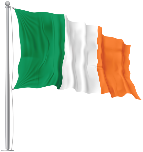 This png image - Ireland Waving Flag PNG Image, is available for free download
