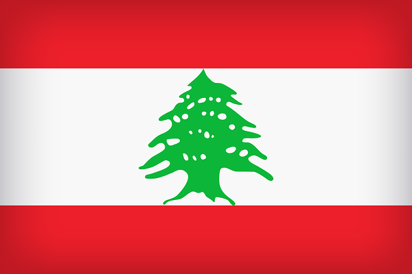 This png image - Lebanon Large Flag, is available for free download