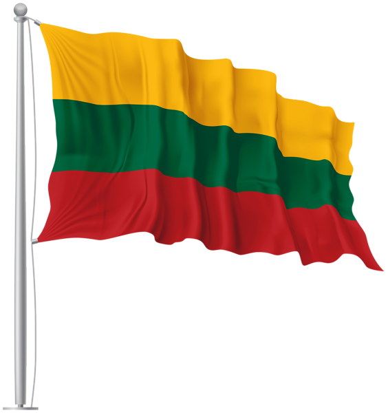 This png image - Lithuania Waving Flag PNG Image, is available for free download