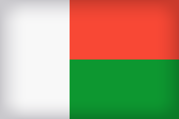 This png image - Madagascar Large Flag, is available for free download