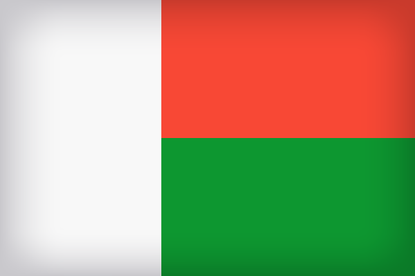 Madagascar Flag Postcard Zazzle Madagascar flag, Madagascar, Postcard