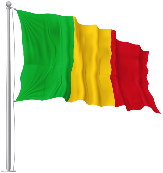 This png image - Mali Waving Flag PNG Image, is available for free download
