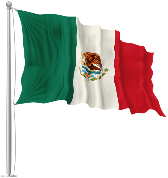 Mexico Waving Flag PNG Image | Gallery Yopriceville - High-Quality ...