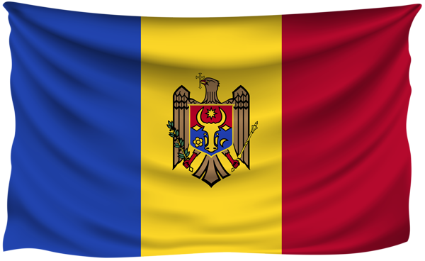 This png image - Moldova Wrinkled Flag, is available for free download