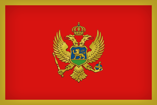 This png image - Montenegro Large Flag, is available for free download