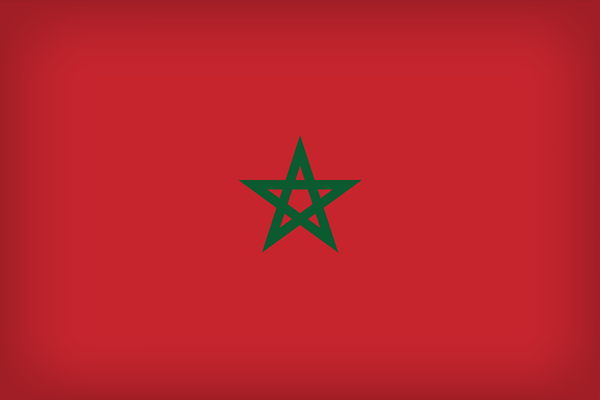 This png image - Morocco Large Flag, is available for free download