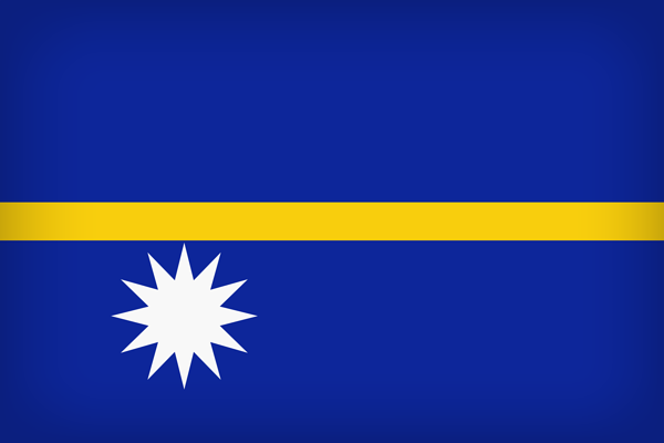 This png image - Nauru Large Flag, is available for free download