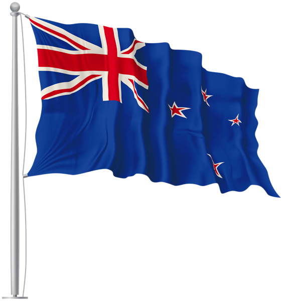 This png image - New Zealand Waving Flag PNG Image, is available for free download