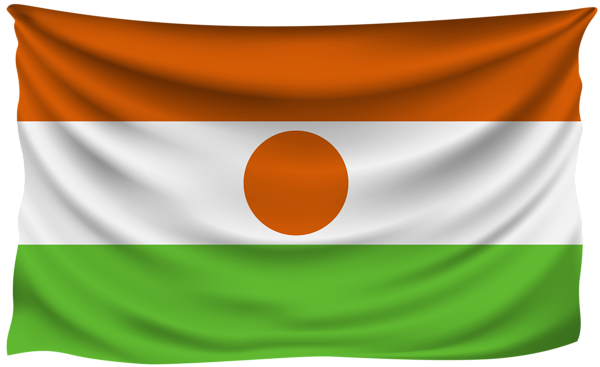 This png image - Niger Wrinkled Flag, is available for free download