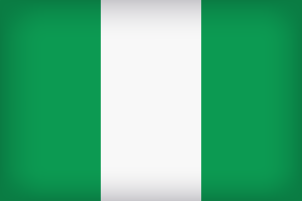 Nigeria Large Flag | Gallery Yopriceville - High-Quality Images and