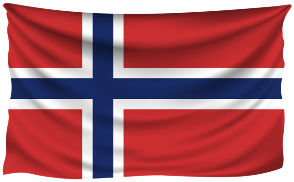 This png image - Norway Wrinkled Flag, is available for free download
