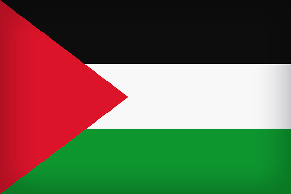 This png image - Palestine Large Flag, is available for free download