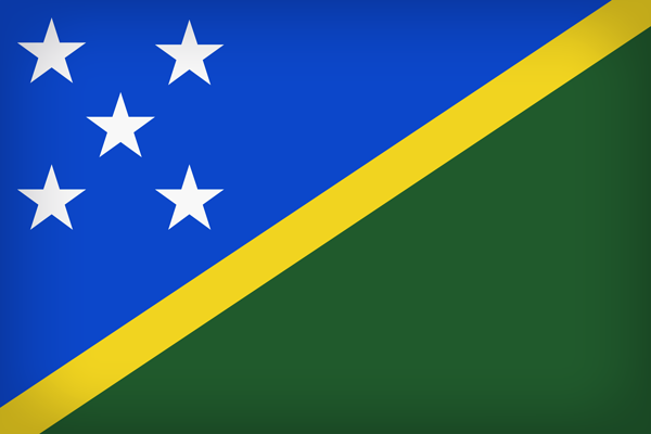 This png image - Solomon Islands Large Flag, is available for free download