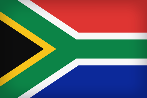 This png image - South Africa Large Flag, is available for free download