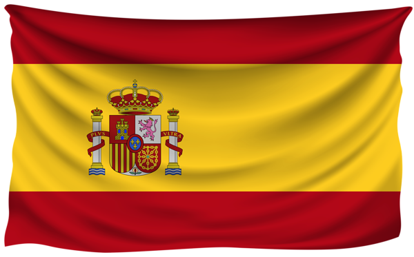 This png image - Spain Wrinkled Flag, is available for free download