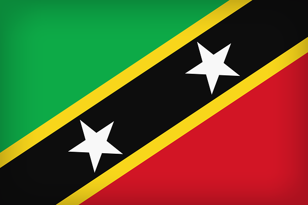 This png image - St Kitts and Nevis Large Flag, is available for free download