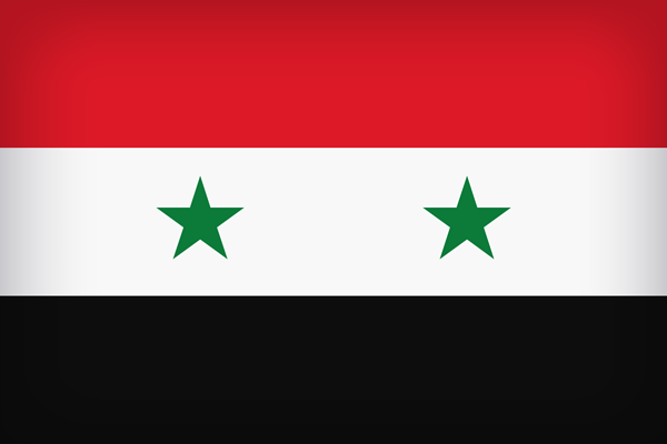 This png image - Syria Large Flag, is available for free download