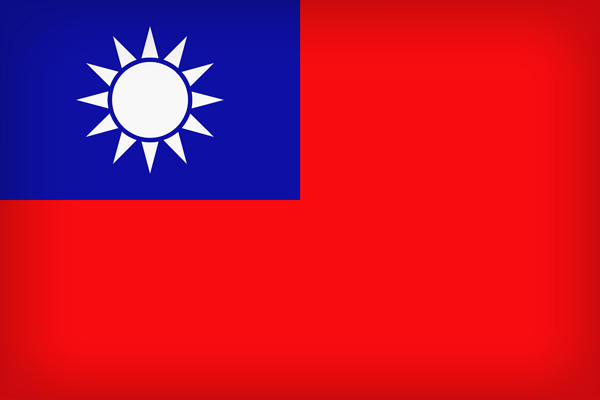 This png image - Taiwan Large Flag, is available for free download