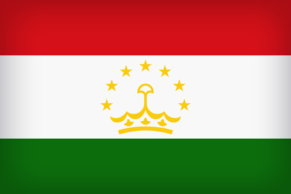 This png image - Tajikistan Large Flag, is available for free download