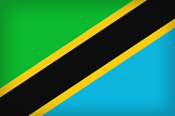 This png image - Tanzania Large Flag, is available for free download