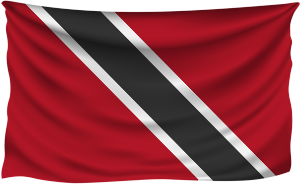 This png image - Trinidad and Tobago Wrinkled Flag, is available for free download