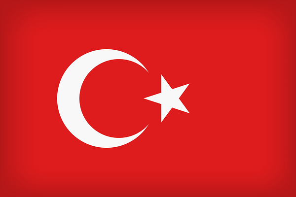 This png image - Turkey Large Flag, is available for free download