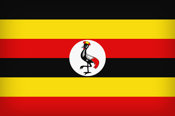 This png image - Uganda Large Flag, is available for free download
