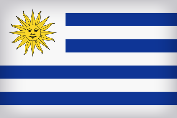 This png image - Uruguay Large Flag, is available for free download